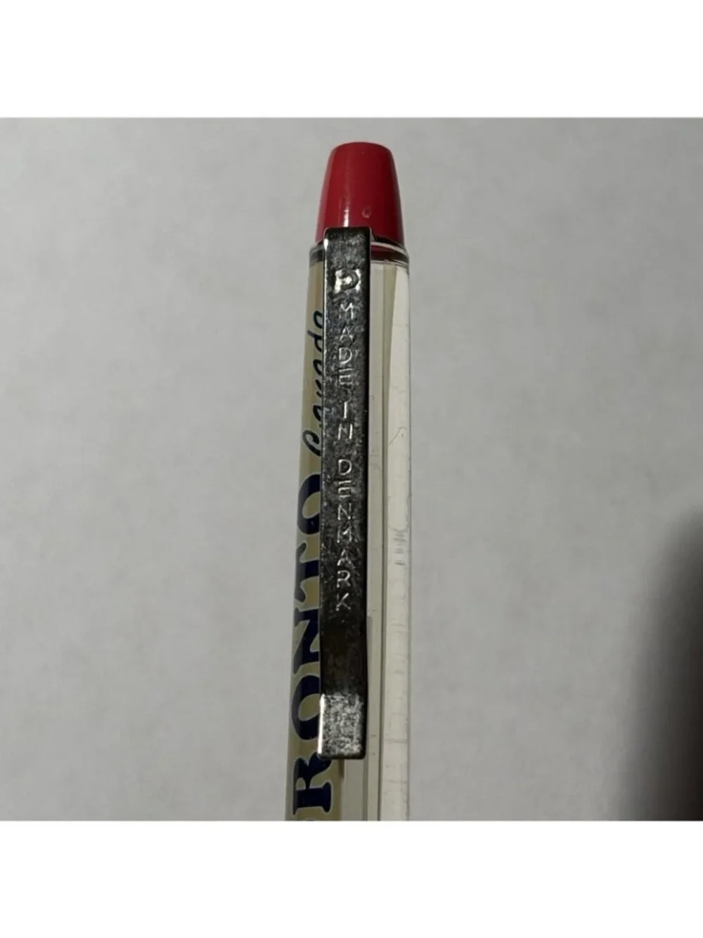 Toronto Canada Floaty Pen CN Tower Elevator Car Moves Souvenir Promo Vintage